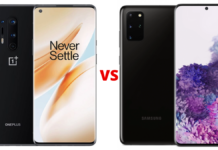 OnePlus 8 Pro vs Samsung Galaxy S20 Plus OnePlus 8 Pro vs Samsung Galaxy S20 Plus